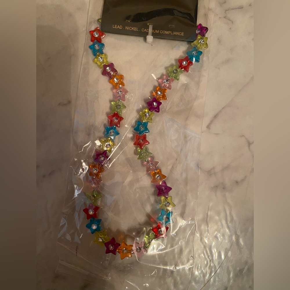 Brandy Melville Multicolor Star Bead Necklace (2 for $25, 3 for $30) - Picture 13 of 13
